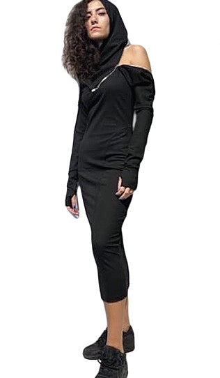 Warm long sleeve dress cheap