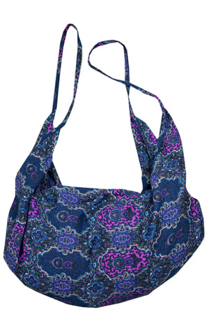 Shoulder Bag, Beach Bag, Printed Boho Hippie Chic,