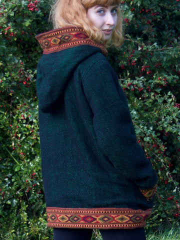 Warm winter tribal jacket