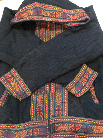 Warm winter tribal jacket