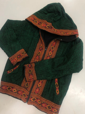 Warm winter tribal jacket