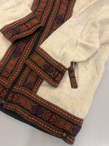Warm winter tribal jacket