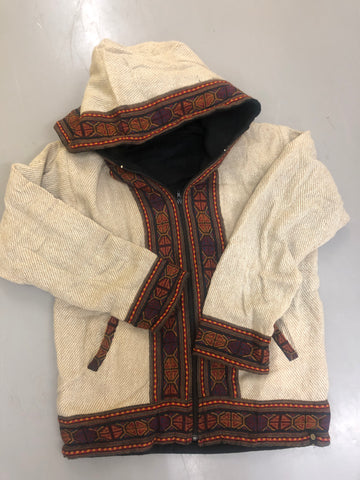 Warm winter tribal jacket