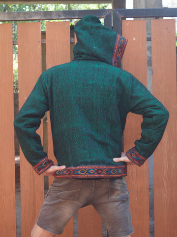 Warm winter tribal jacket