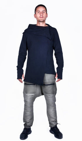 Long asymmetric Sweater