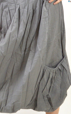 Maxi Balloon Skirt with Pockets