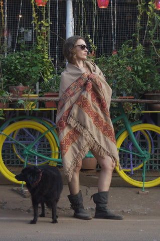 Blanket shawl
