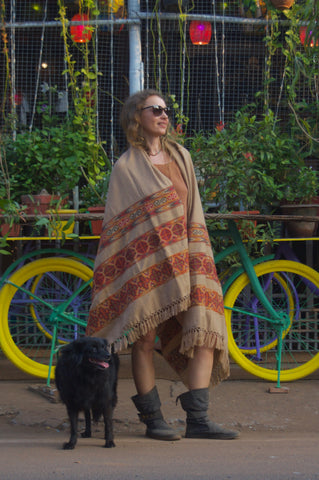 Blanket shawl