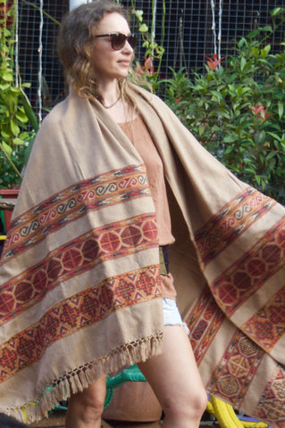 Blanket shawl