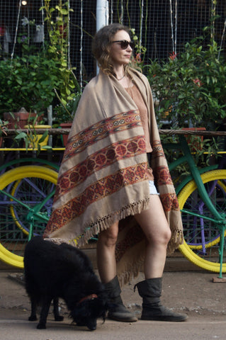 Blanket shawl