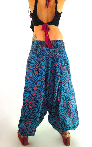 Spiral Harem Pants