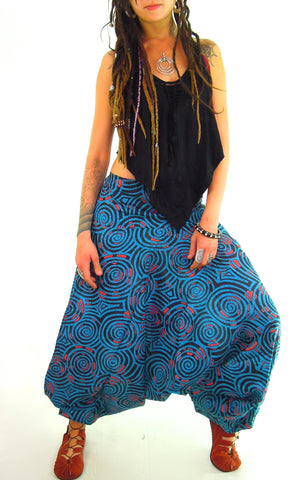 Spiral Harem Pants
