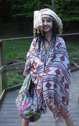 Shawl, Tribal Print,  Lungi, Sarong, Beach Wrap,