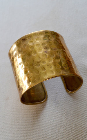 Brass Cuff / Tribal Bracelet
