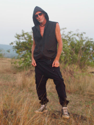 Heathen pants low crotch Black
