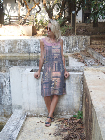 COLOURFUL SUMMER MINI DRESS