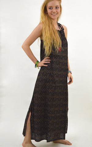 Karma Printed Maxi Dress