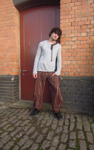 Stripe Fisherman Pants