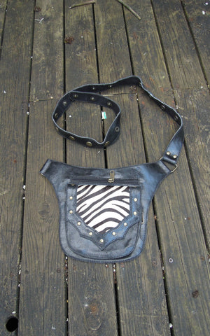 belt leather holster jagged edge