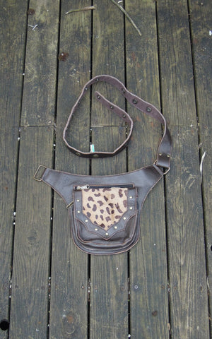 belt leather holster jagged edge
