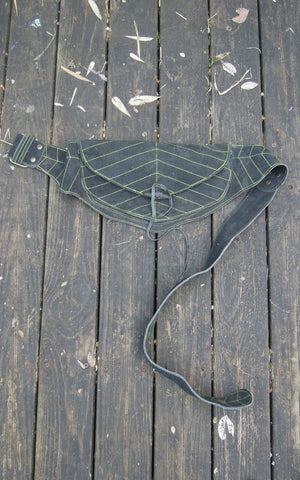 belt leather pouch