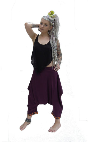 Tribal Hem Jester Pants