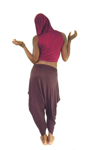 Baggy Stretch Pointy Harem Pants