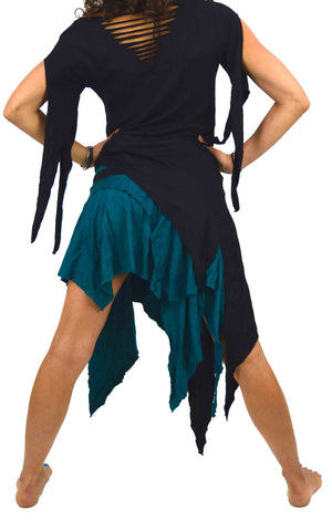 Pixie fairy ragged skirt
