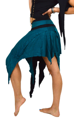 Pixie fairy ragged skirt