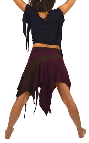 Pixie fairy ragged skirt