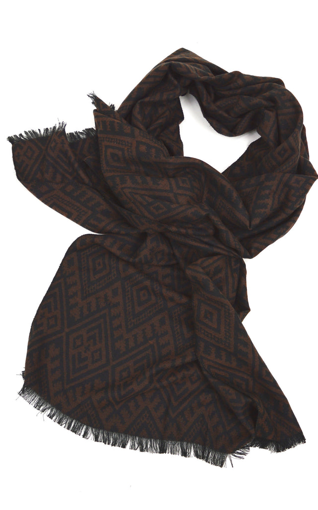 Winter Shawl Tribal Print