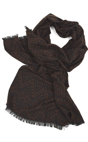 Winter Shawl Tribal Print