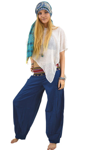 Embroidered Baggy Pants Good Karma