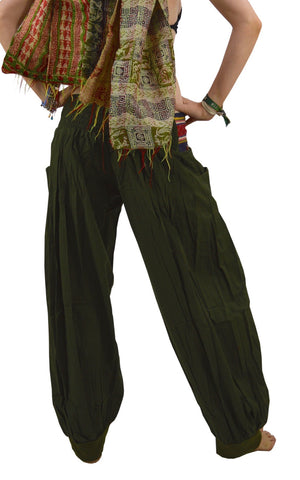 Embroidered Baggy Pants Good Karma
