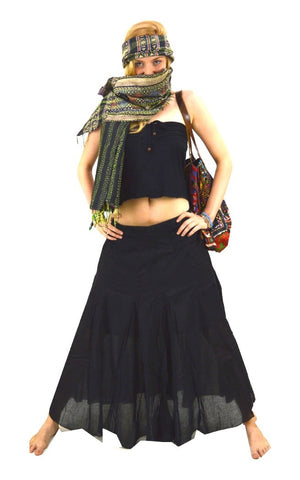 long gypsy skirt