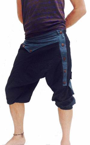 3/4 baggy low crotch Gypsy Pants