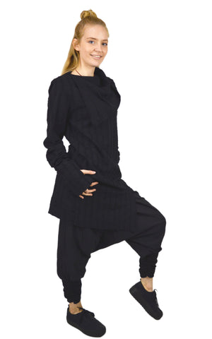 Long asymmetric Sweater