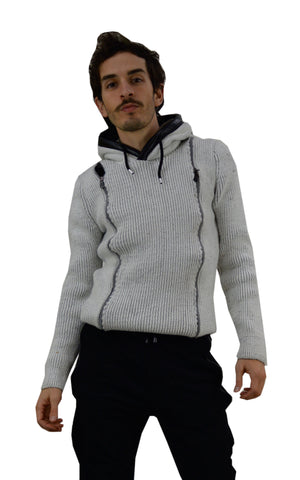 Long Sleeve Zipped Hoody Jumper