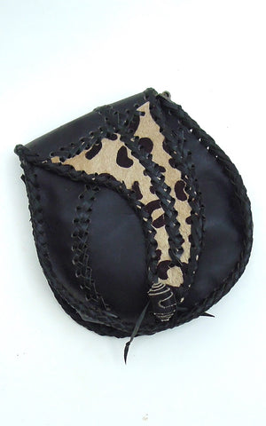 Cow Girl Aged leather Handbag
