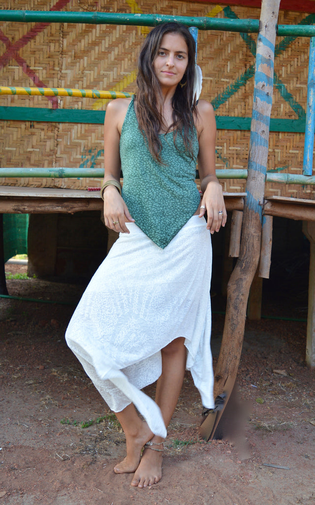 Asymmetrical gypsy skirt store