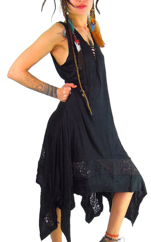 Maxi Kurta Sleeveless Goddess Dress