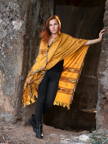 Pure Wool hand made blanket / Shawl
