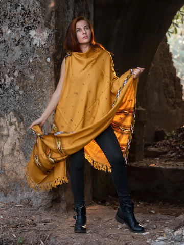 Pure Wool hand made blanket / Shawl