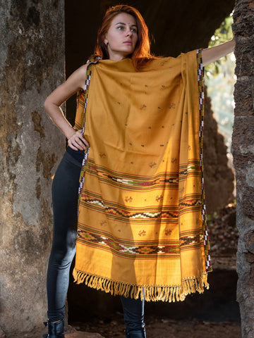 Pure Wool hand made blanket / Shawl