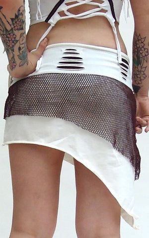 Pixie pointy Mini Skirt