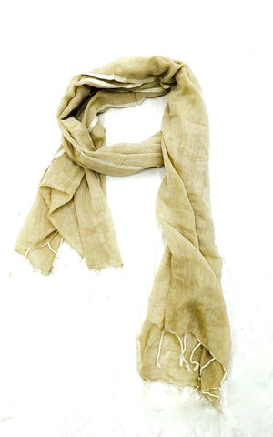 Scarf Natural Organic  Cotton.