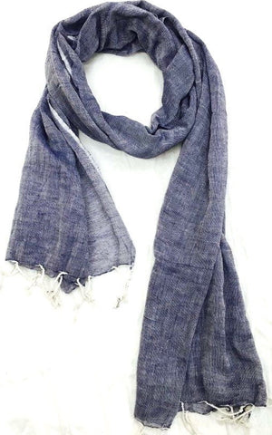 Scarf Natural Organic  Cotton.