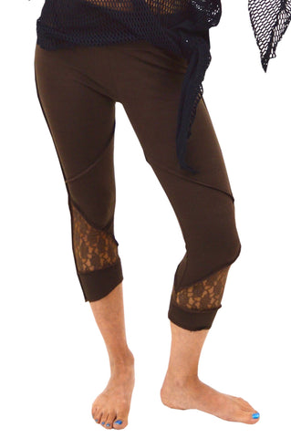 Yoga Capris Leggings Pixie style 3/4