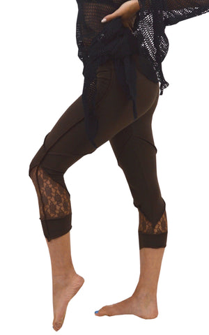 Yoga Capris Leggings Pixie style 3/4