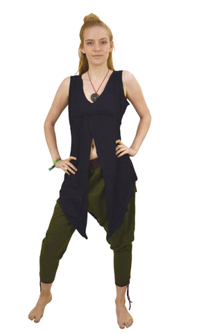 Waist coat Vest Split way Shrug